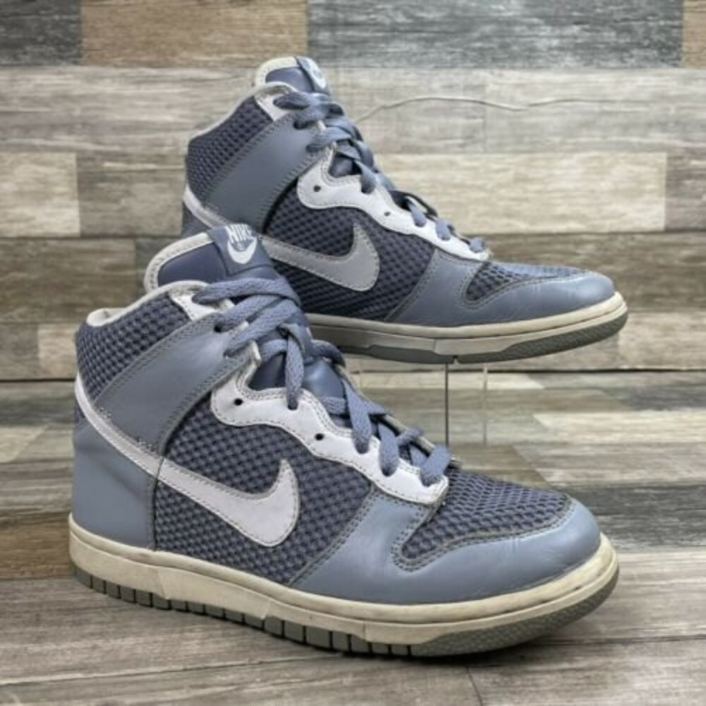 Nike Dunk High Premium 3M Cool Grey 309729 Sz 6.5 Women’s